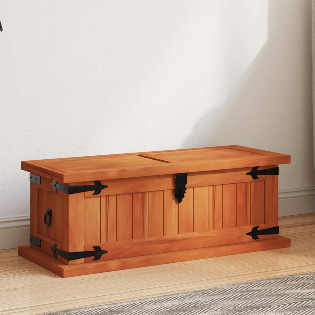 Oppbevaringskiste 60x25x22 cm heltre akasie