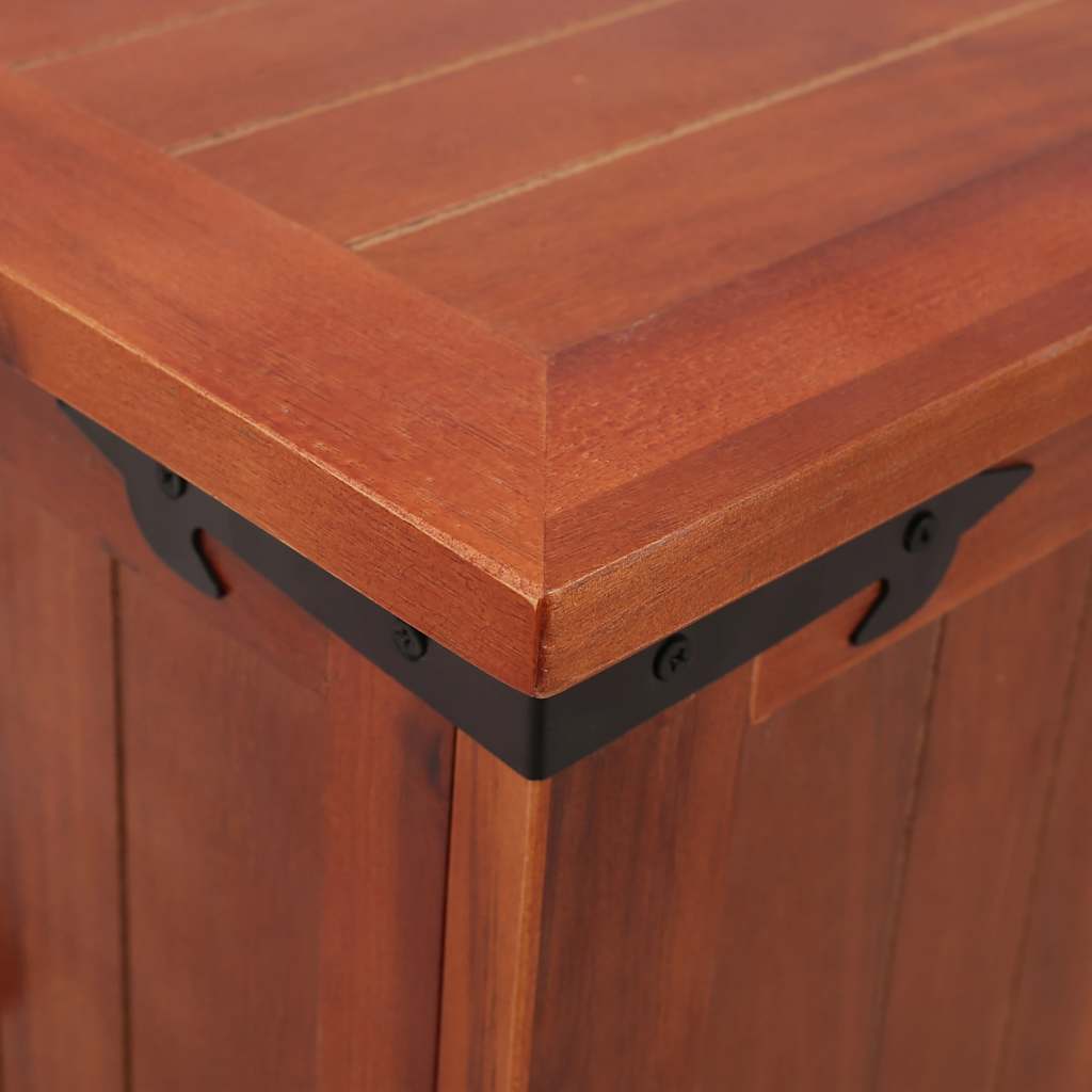 Oppbevaringskiste 79x34x32 cm heltre akasie