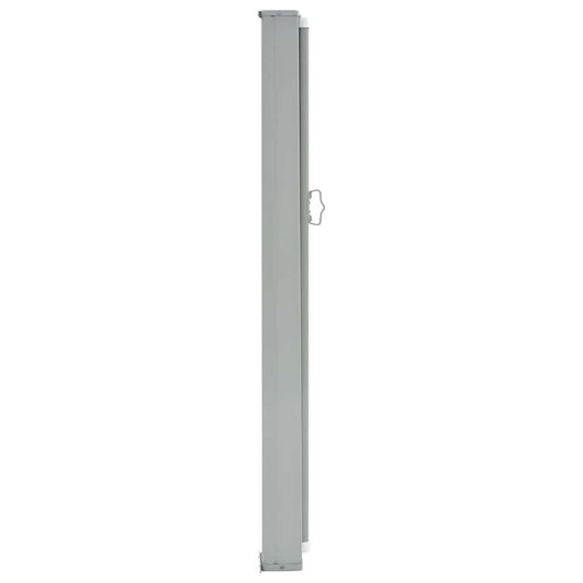 Uttrekkbar sidemarkise 100 x 300 cm kremhvit