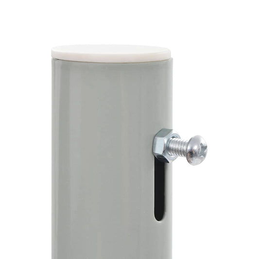 Uttrekkbar sidemarkise 100 x 300 cm kremhvit