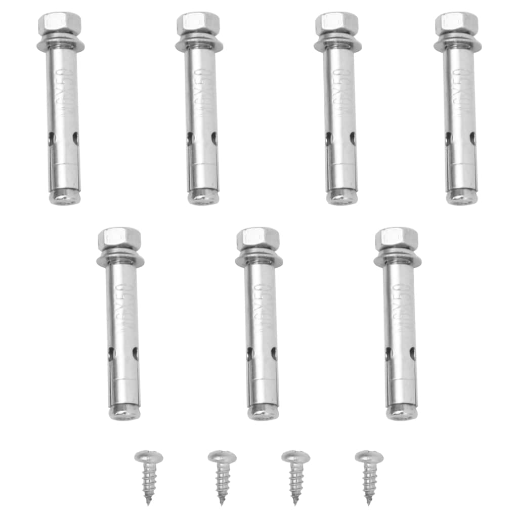 Uttrekkbar sidemarkise 117x314 cm svart