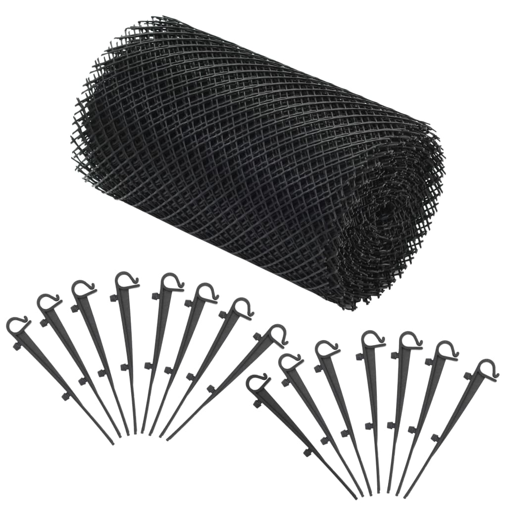 Takrennenett med klips 4 stk HDPE 1,08 ㎡