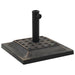 Parasollfot polyresin firkantet 12 kg bronse vidaXL
