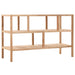 Baderomshylle heltre valnøtt 100x40x65 cm