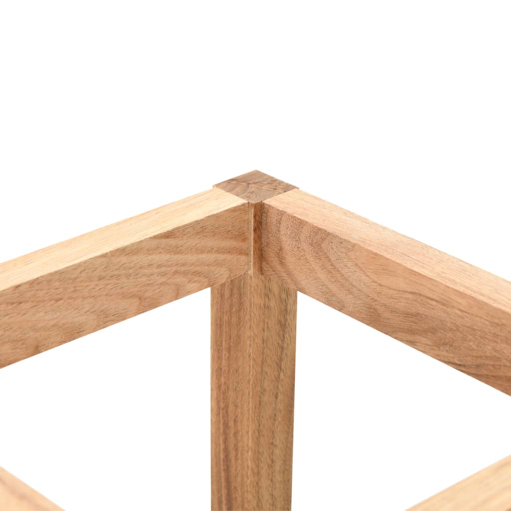 Paraplystativ heltre valnøtt 18x18x50 cm