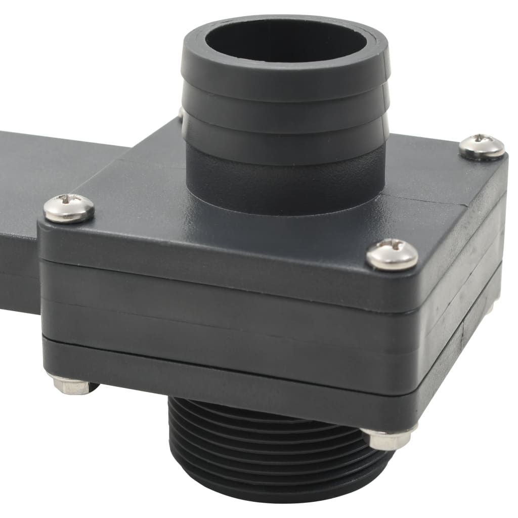 Bassengportventil 2 stk 1,5"