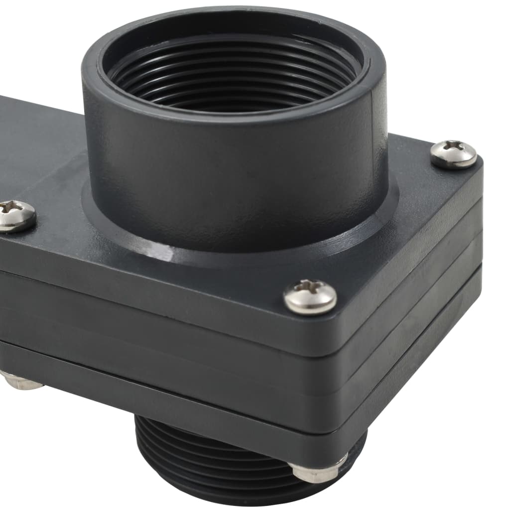 Bassengportsventil 2 stk 1,5" vidaXL