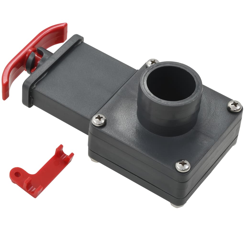 Bassengportventil 2 stk 1,5"
