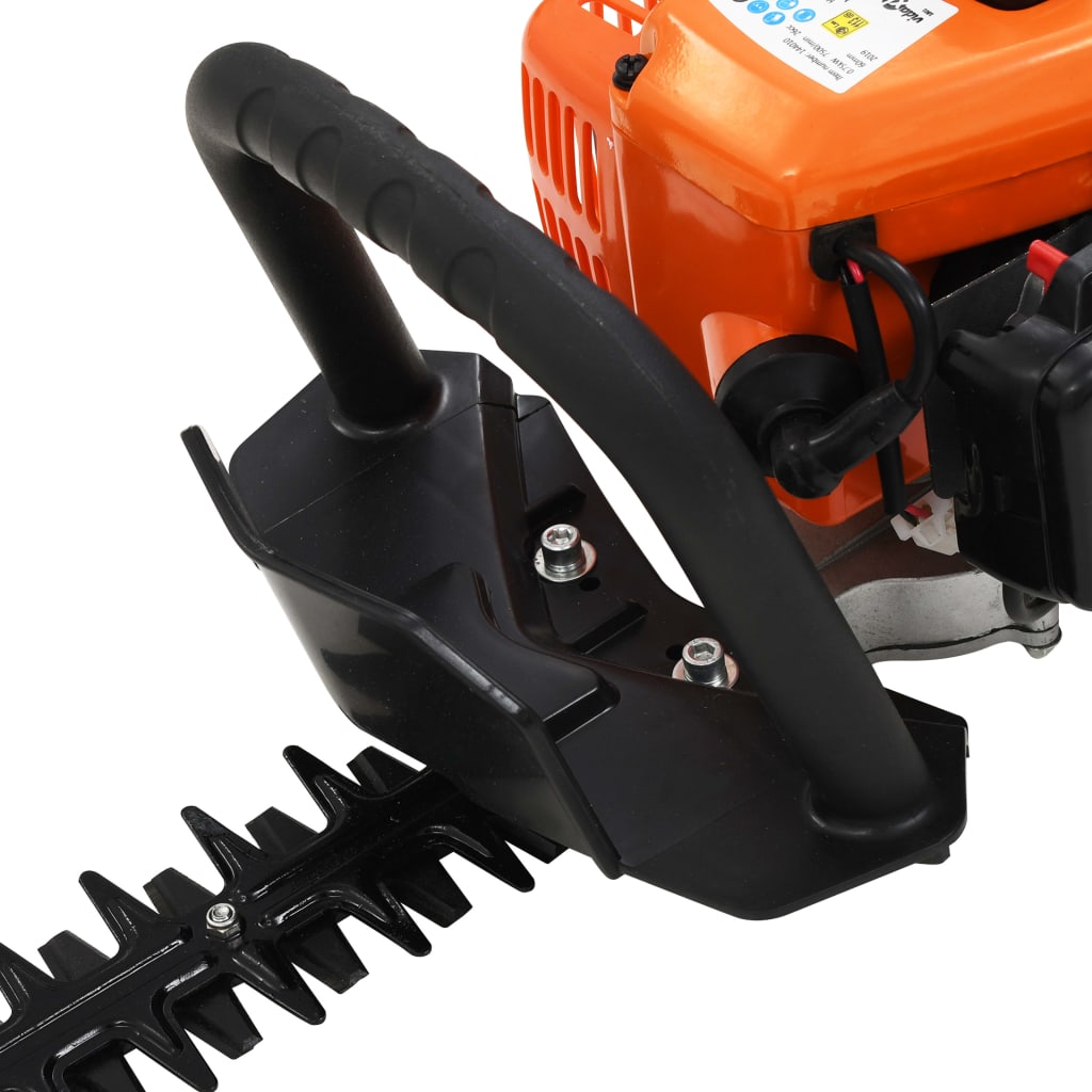 Bensindreven hekketrimmer 722 mm oransje og svart