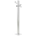 Vannsøyle for hage aluminium 95 cm vidaXL