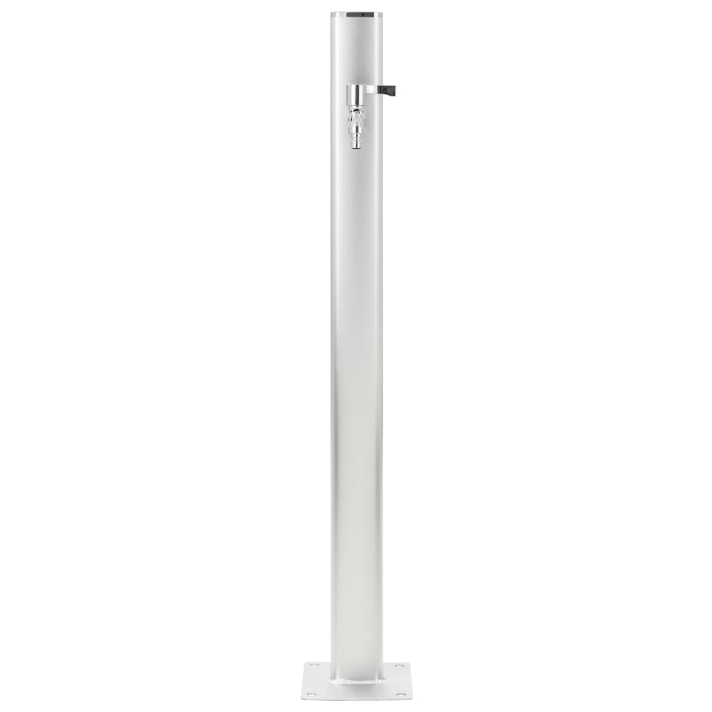 Vannsøyle for hage aluminium 95 cm vidaXL