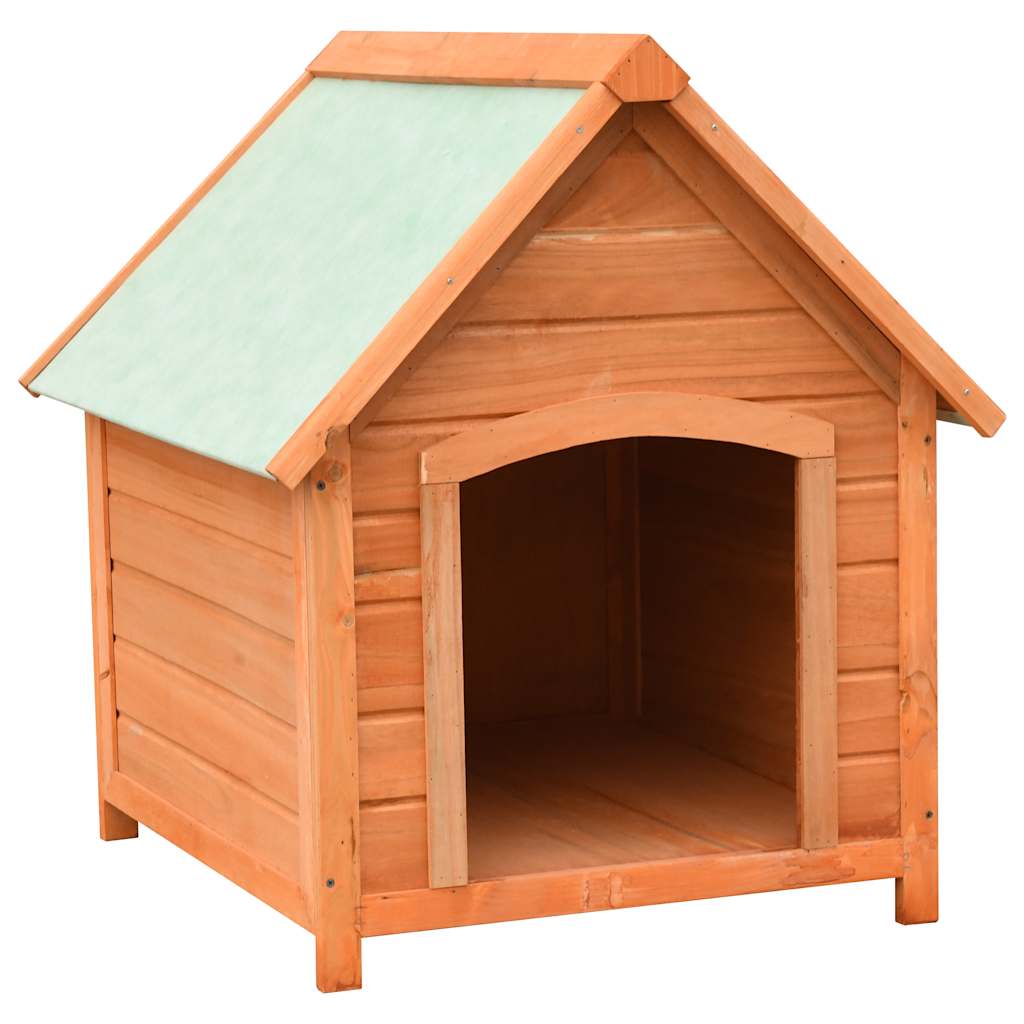 Hundehus heltre furu & gran 72x85x82 cm vidaXL