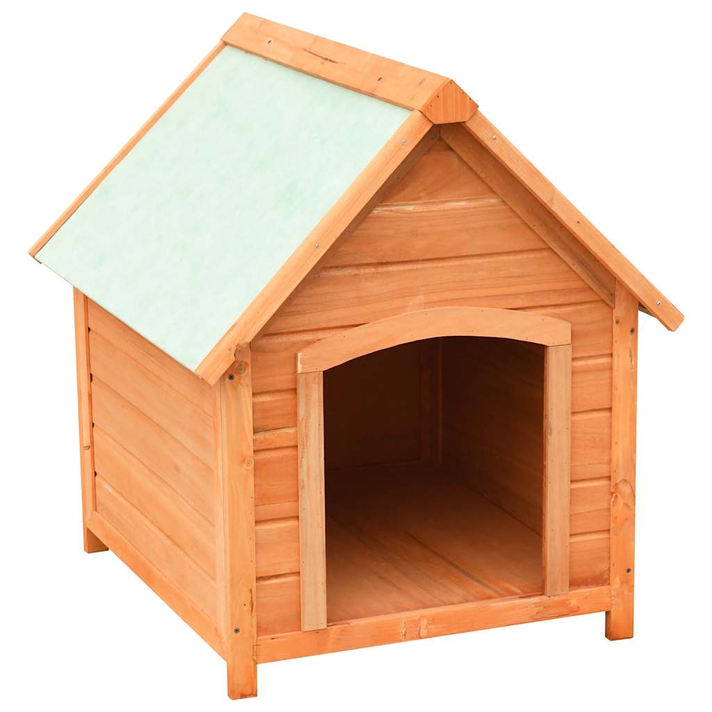 Hundehus heltre furu & gran 72x85x82 cm vidaXL