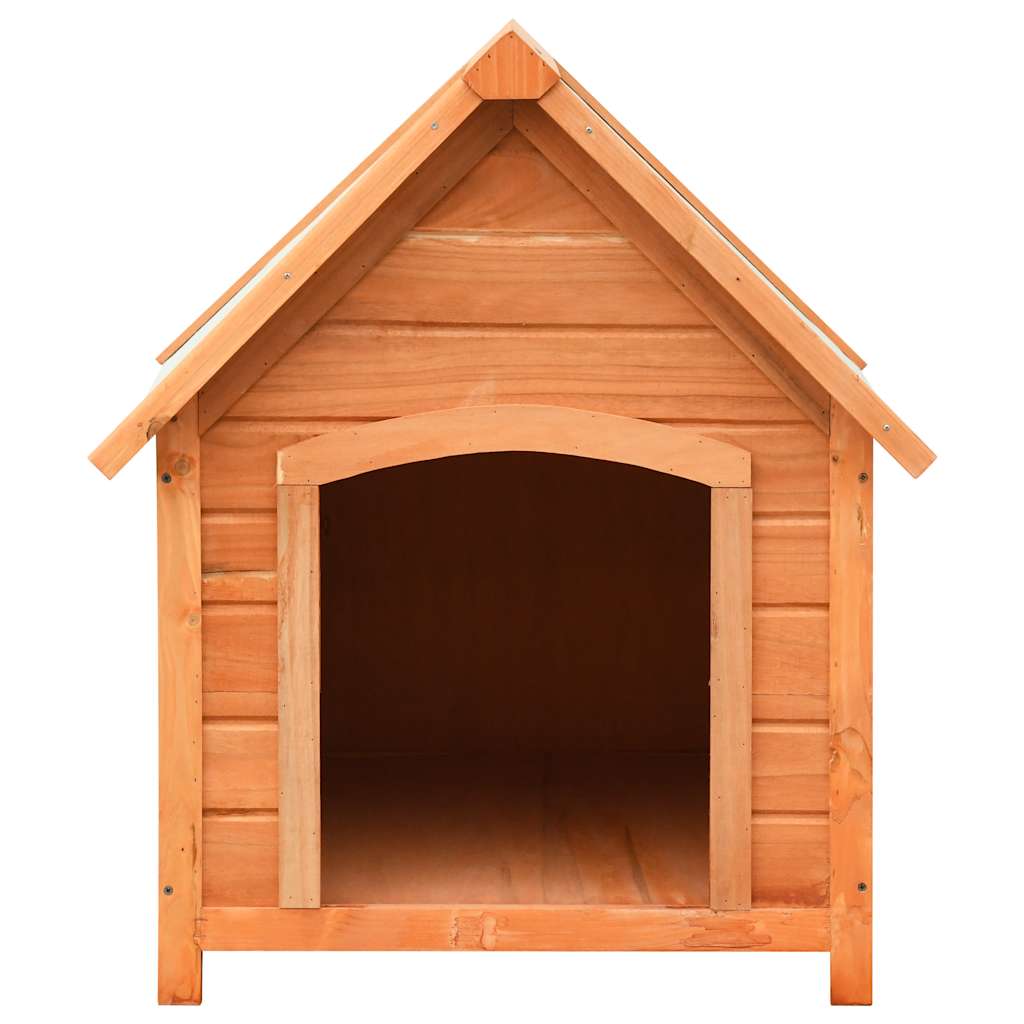 Hundehus heltre furu & gran 72x85x82 cm vidaXL