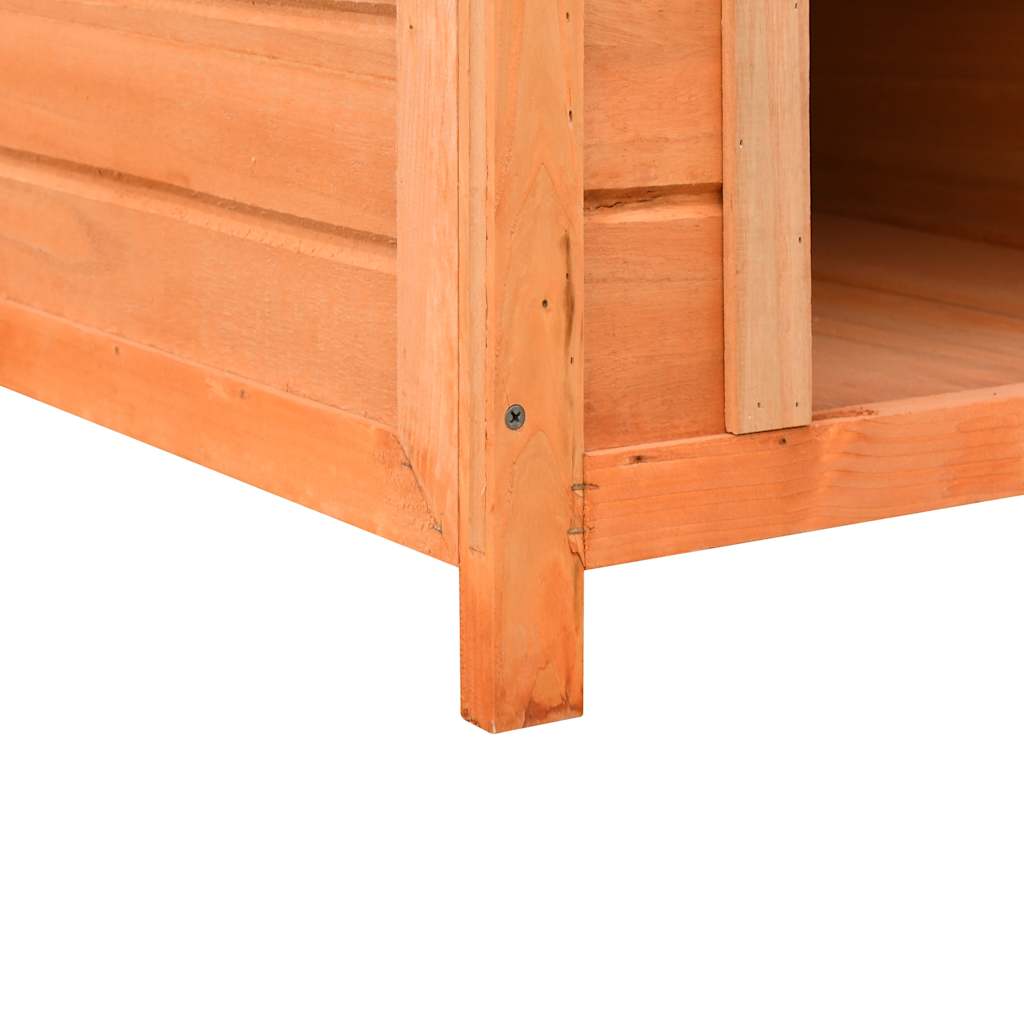 Hundehus heltre furu & gran 72x85x82 cm vidaXL