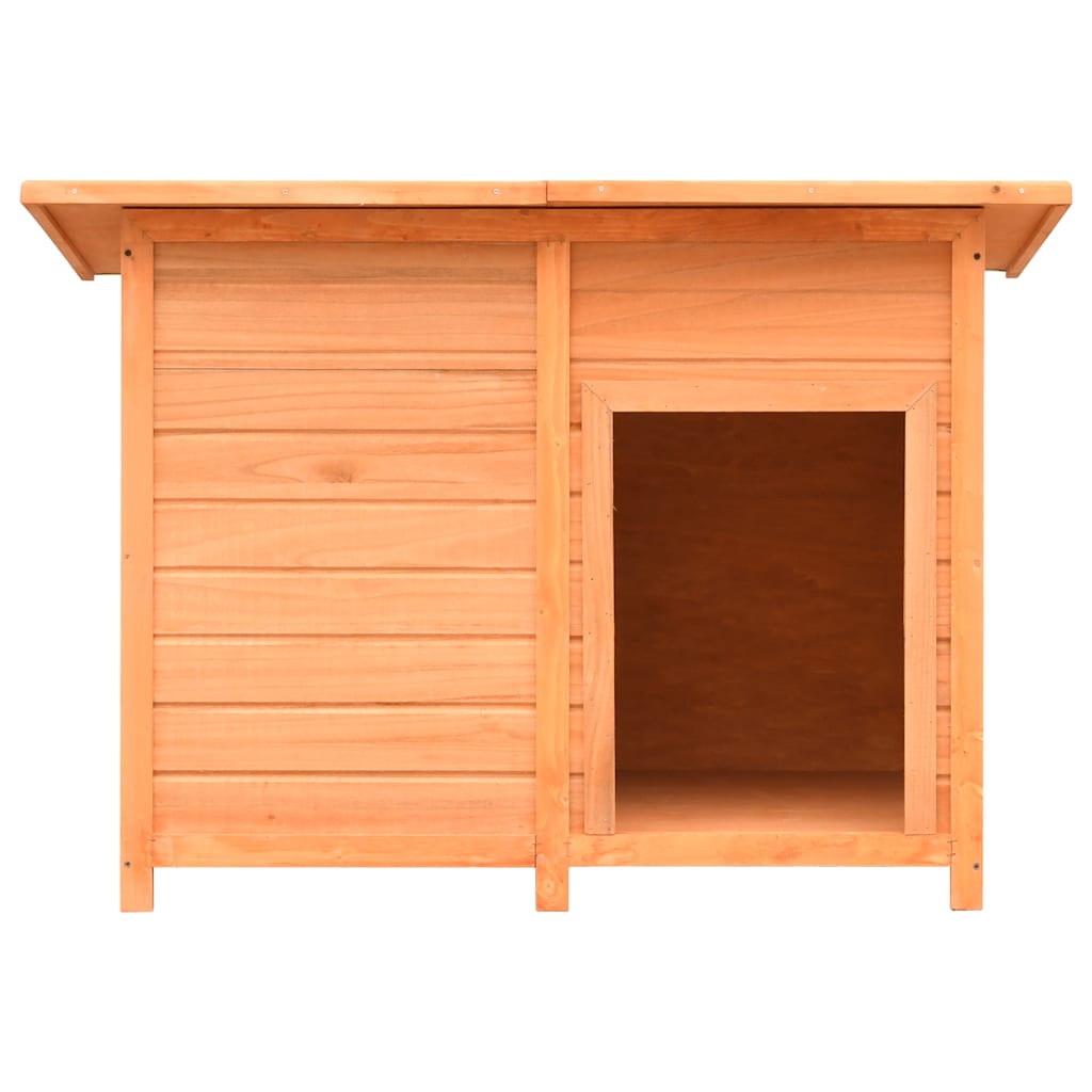 Hundehus heltre furu & gran 120x77x86 cm vidaXL