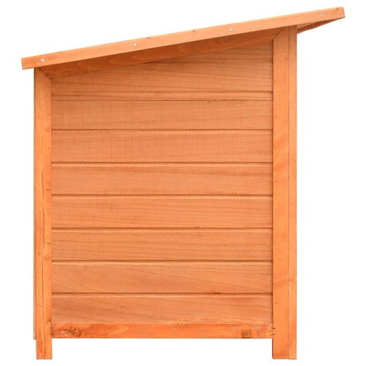 Hundehus heltre furu & gran 120x77x86 cm vidaXL