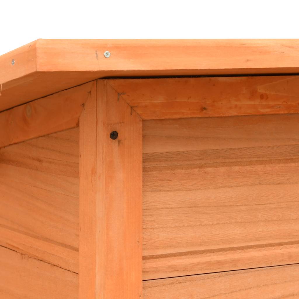 Hundehus heltre furu & gran 120x77x86 cm vidaXL