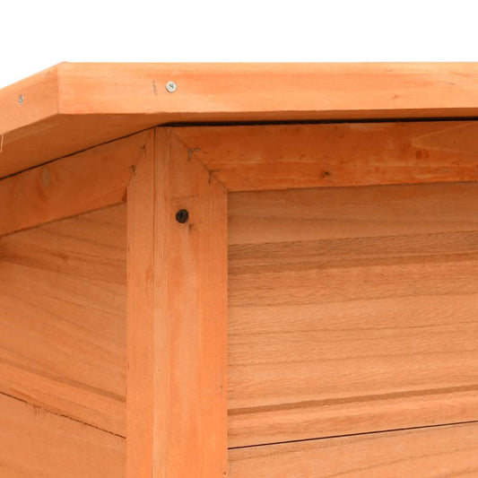 Hundehus heltre furu & gran 120x77x86 cm vidaXL