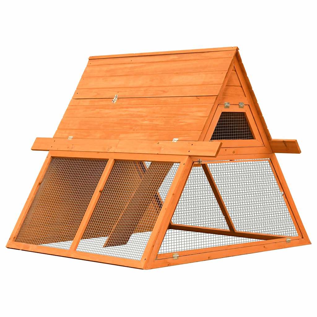 Kaninbur heltre furu og gran 152x128x108 cm
