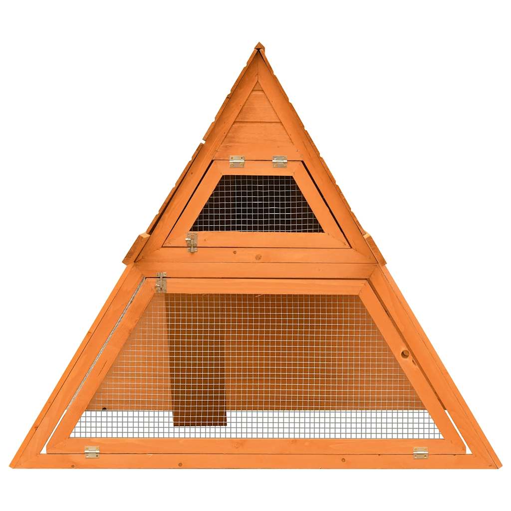 Kaninbur heltre furu og gran 152x128x108 cm