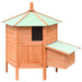 Kyllingbur heltre furu og gran 126x117x125 cm