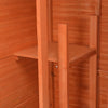 Hageskjul 71x60x213 cm tre