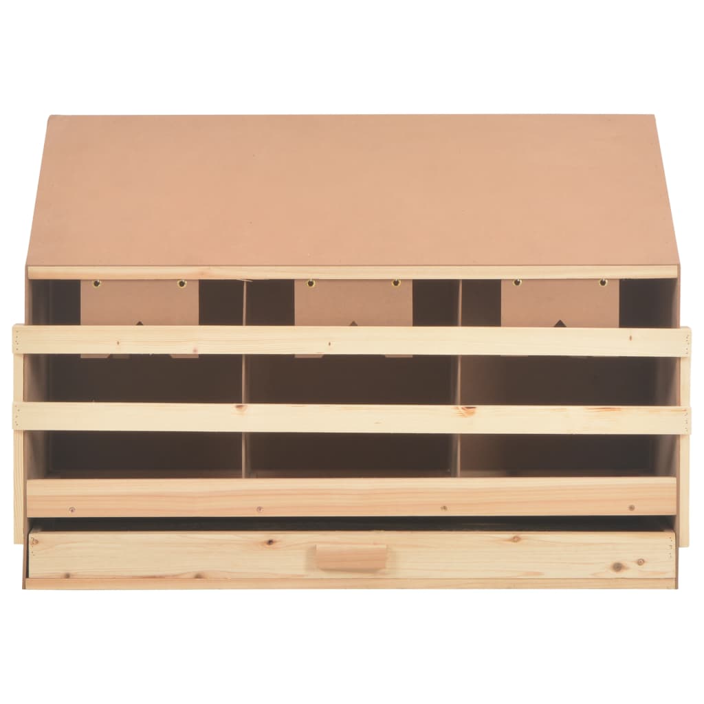 Hekkeboks 3 rom 93x40x65 cm heltre furu