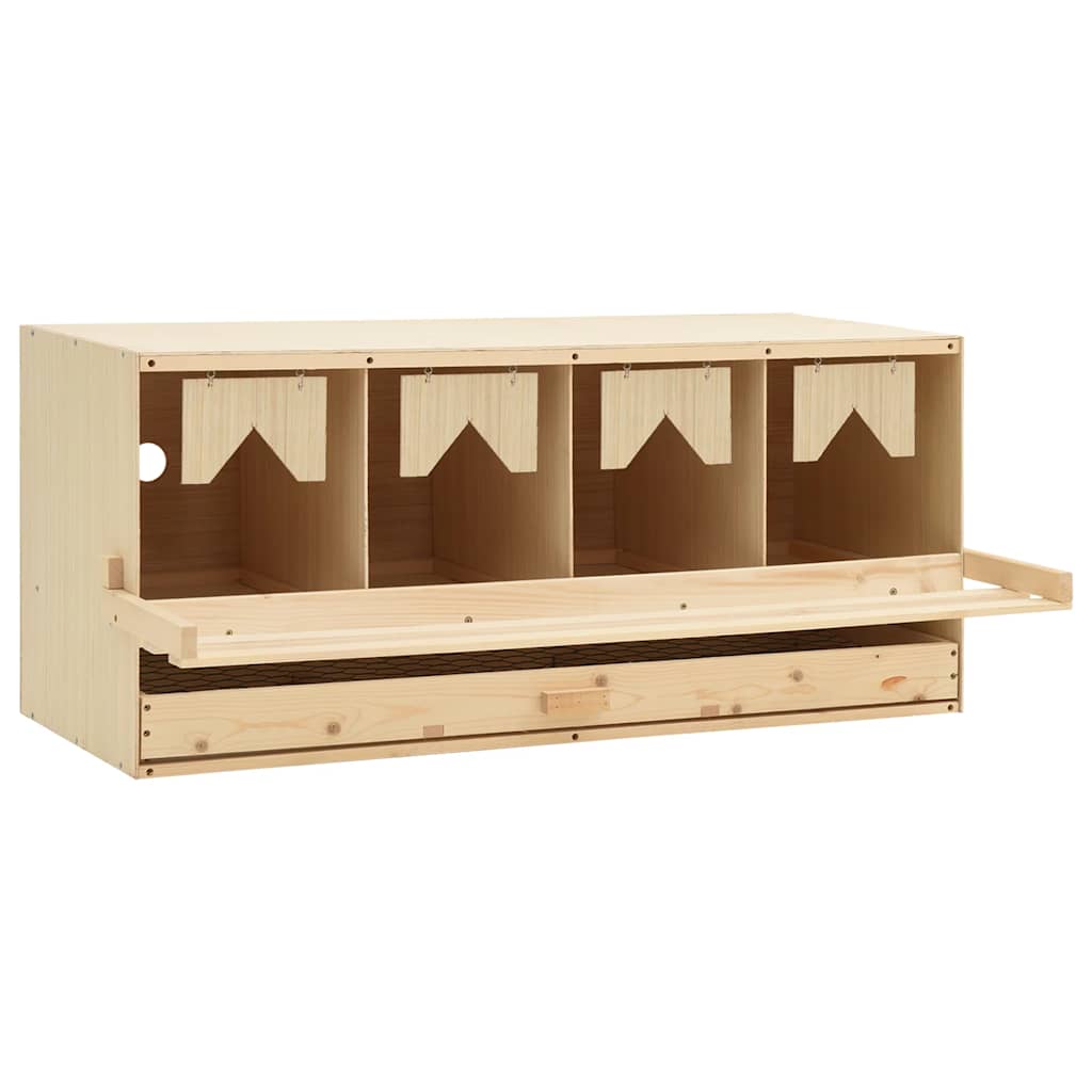 Hekkeboks 4 rom 106x40x45 cm heltre furu