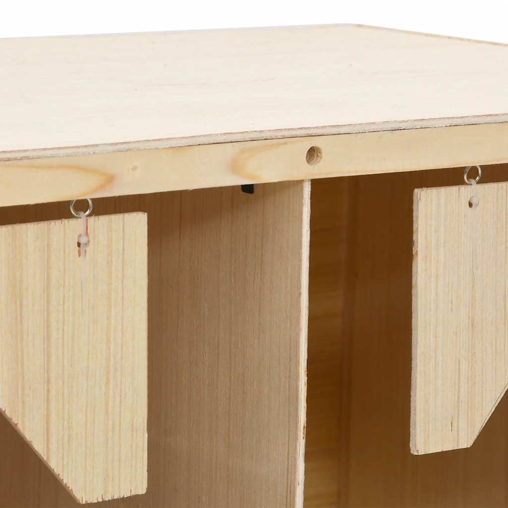 Hekkeboks 4 rom 106x40x45 cm heltre furu