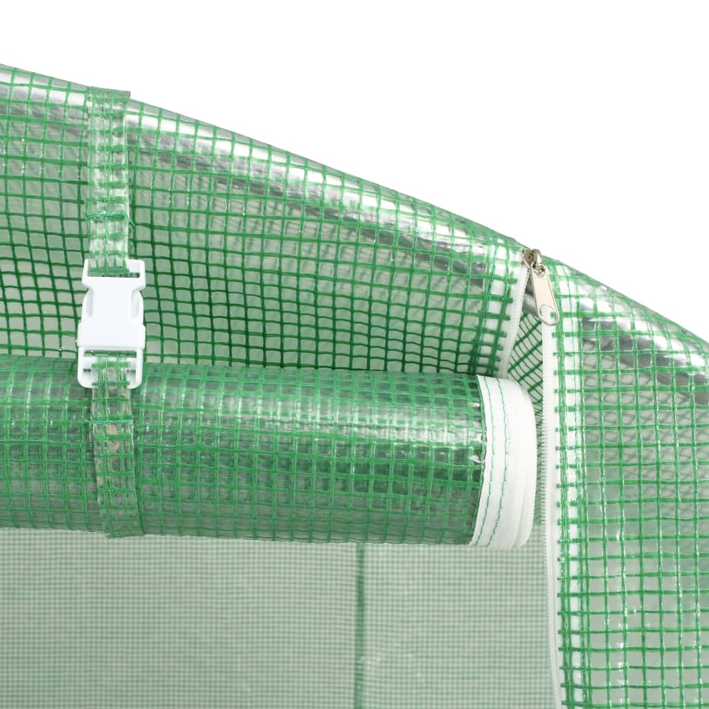Drivhus 4,5m² 300x150x200 cm
