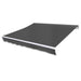 Foldbar markise manuell 300 cm antrasitt vidaXL