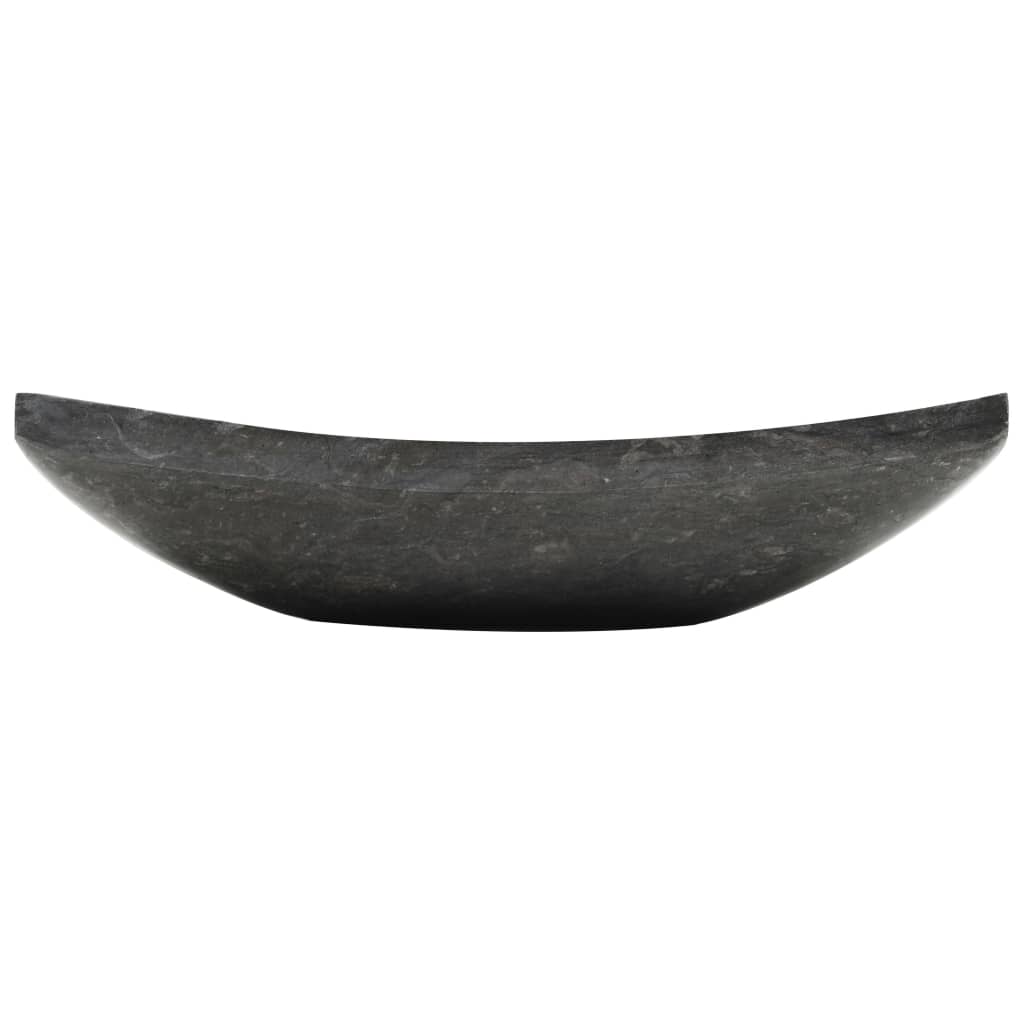 Vask 50x35x12 cm marmor svart