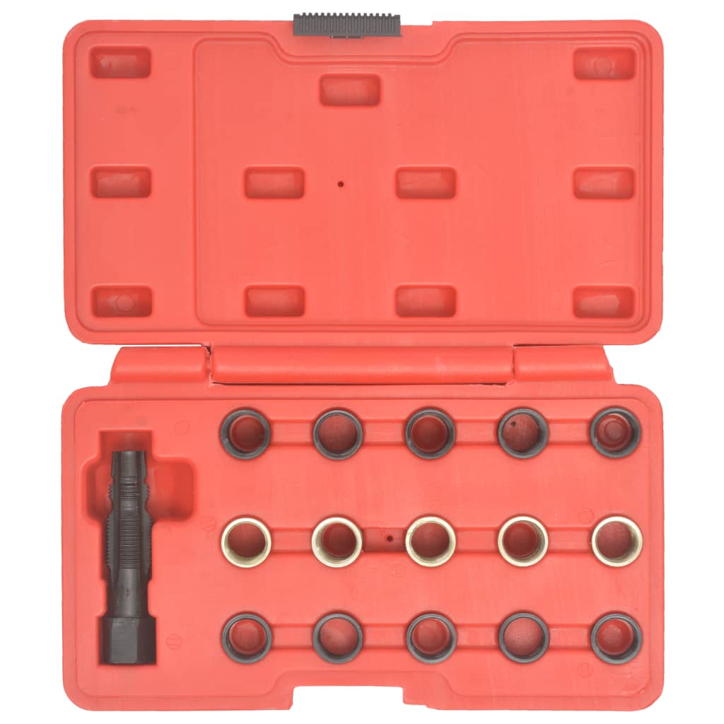 Reparasjonssett for tennpluggjenger M14x1,25 vidaXL