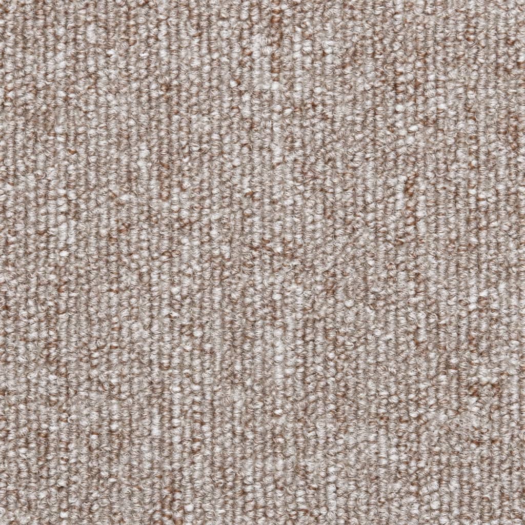 Trappematter 15 stk 56x17x3 cm lysebrune halvrund