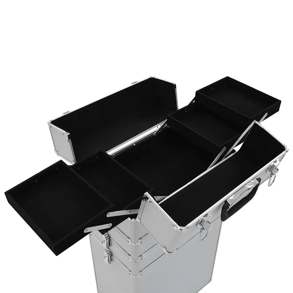 Sminketralle aluminium sølv
