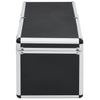 Oppbevaringskasser 2 stk svart aluminium