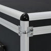 Oppbevaringskasser 3 stk svart aluminium
