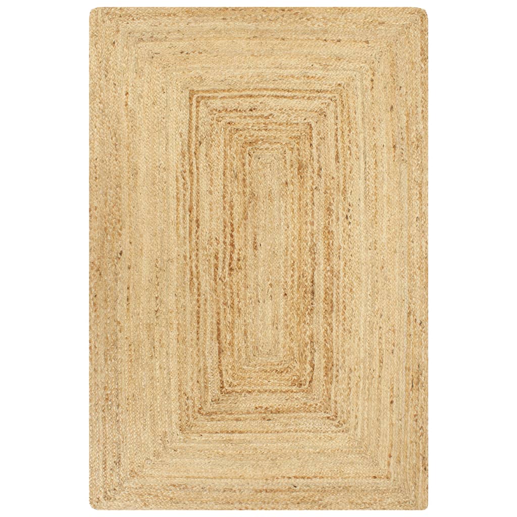 Håndlaget teppe jute naturlig 80x160 cm