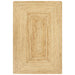 Håndlaget teppe jute naturlig 80x160 cm