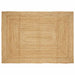 Håndlaget teppe jute naturlig 160x230 cm