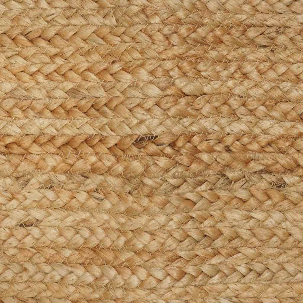 Håndlaget teppe jute naturlig 160x230 cm