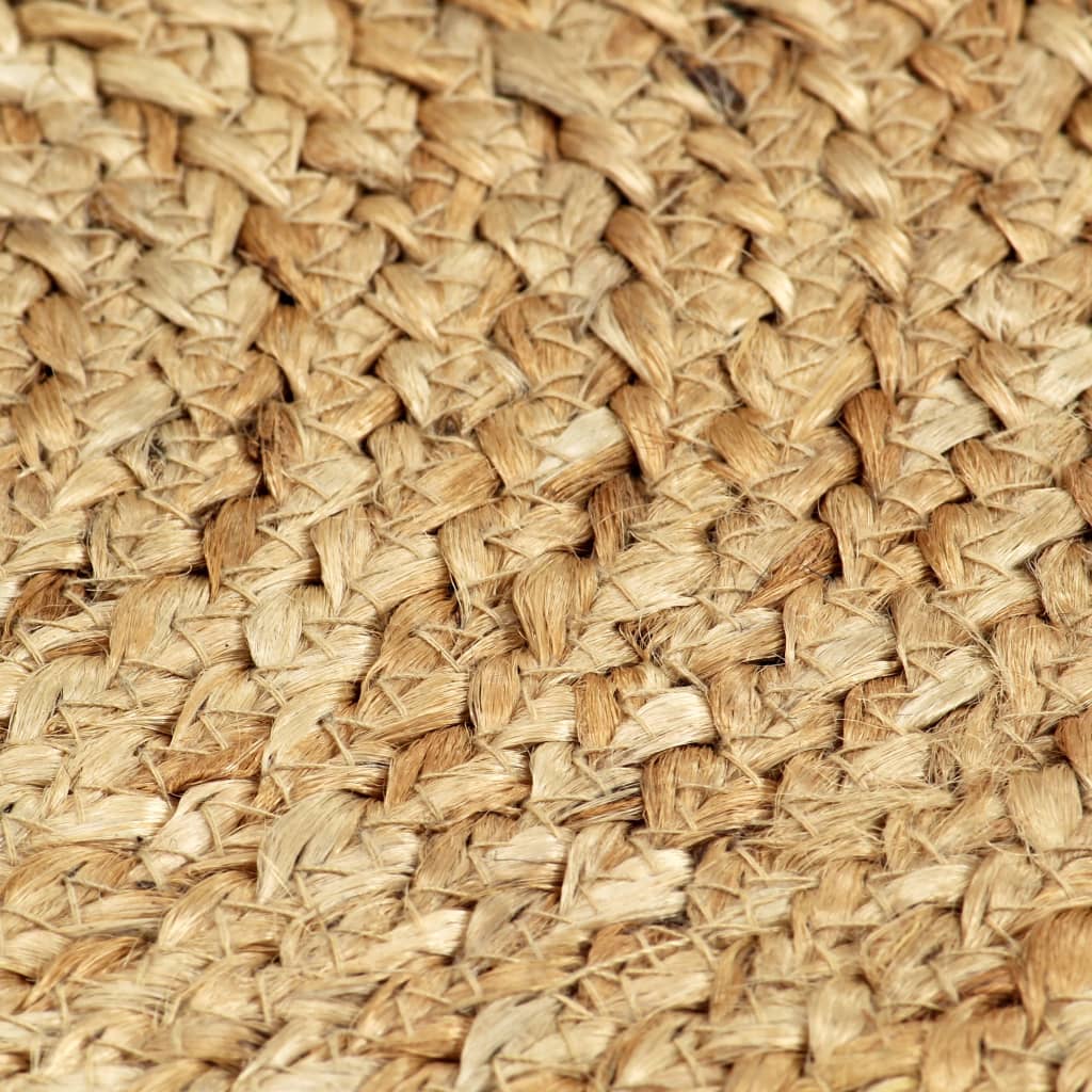 Bordmatter 6 stk vanlig naturell 38 cm rund jute