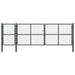 Hageport stål 500x150 cm grønn