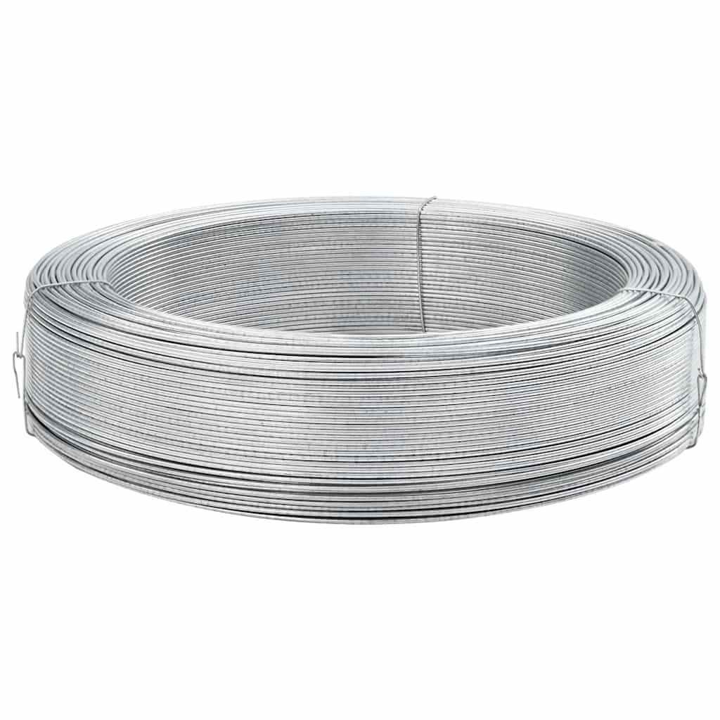 Gjerdetråd 250 m 2 mm stål vidaXL