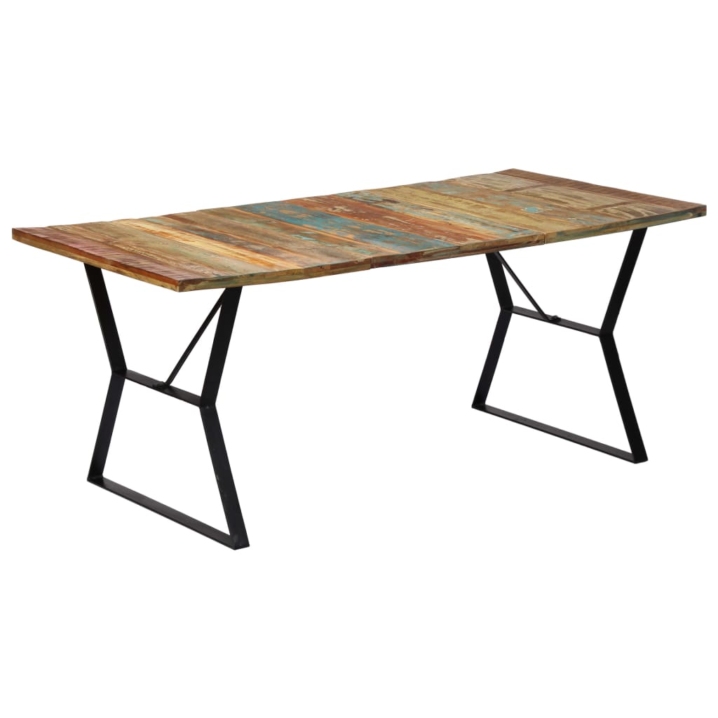 Spisebord 180x90x76 cm gjenvunnet heltre