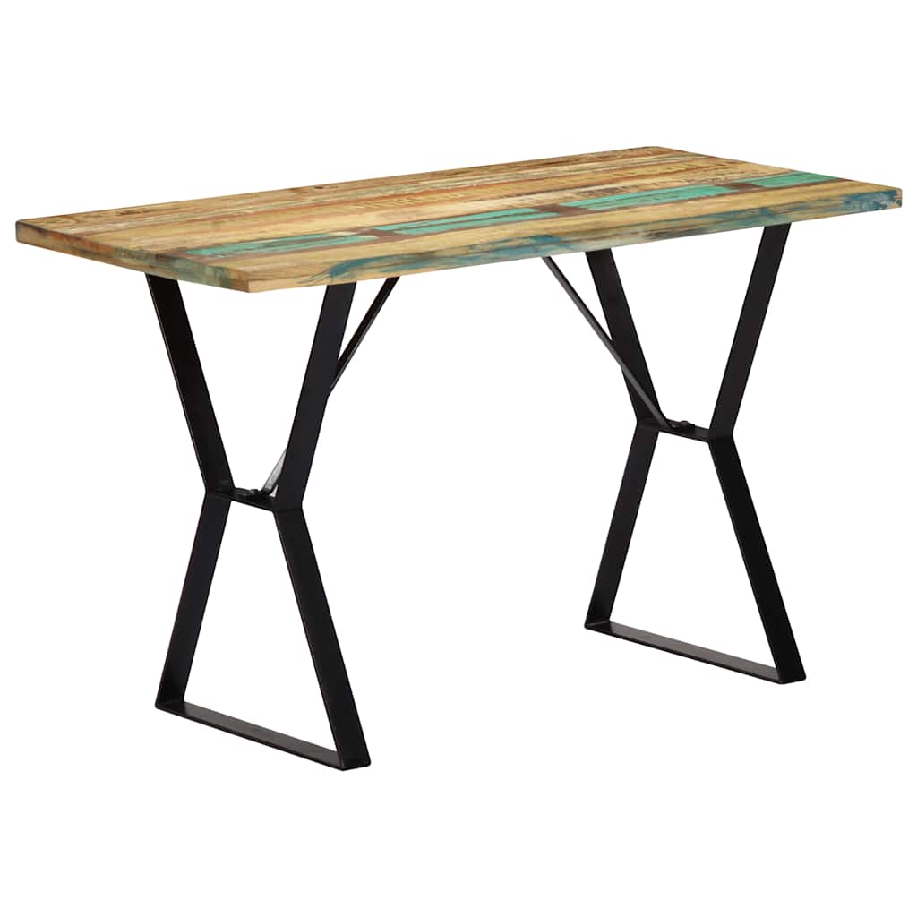Spisebord 120x60x76 cm gjenvunnet heltre