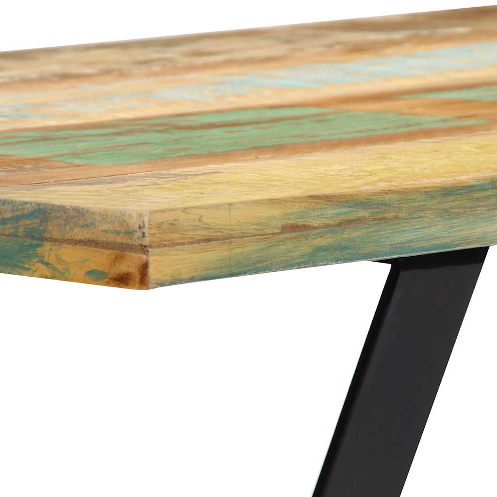 Spisebord 120x60x76 cm gjenvunnet heltre