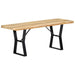 Benk 110 cm heltre mango
