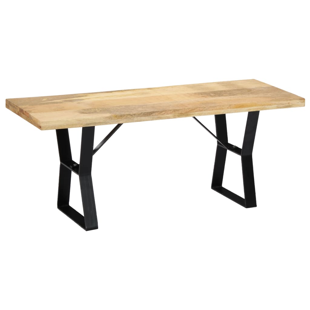 Benk 110 cm heltre mango